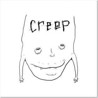 Little Creep Head Posters and Art